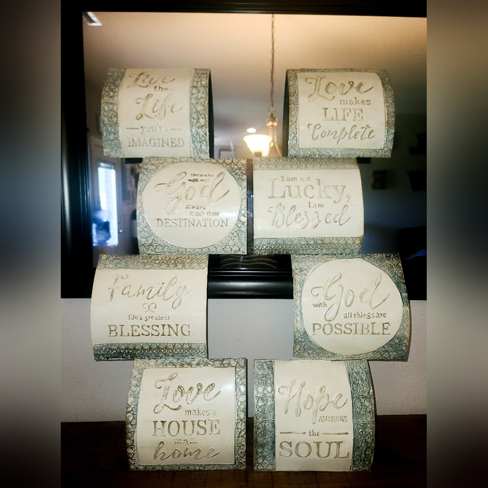 Metal Wall Decor Set of 2